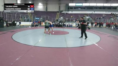 207 lbs Semifinal - Talisha Lewis, Felician vs Samantha Rabkin, Western New England