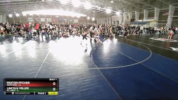 53 lbs Quarterfinals (8 Team) - Paxton Pitcher, Death Row vs Lincoln Miller, Mt. Crest