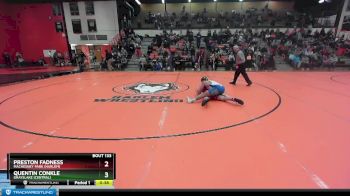 190 lbs Cons. Round 4 - James Bansley, Chicago (ST. RITA) vs Carlo Saenz, Wheaton (NORTH)