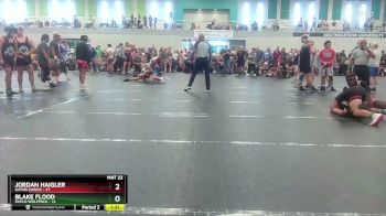 190 lbs Round 1 (4 Team) - Blake Flood, Pasco Wolfpack vs Jordan Haigler, Gator Dawgs