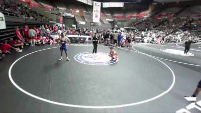138 lbs Isaiah Cortez, SCVWA - Santa Clara Valley Wrestling Association vs Henry Arellano, LAWA - Los Angles Wrestling Association