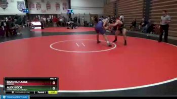 182 lbs Round 3 - Alex Koch, Cedar Rapids Kennedy vs Dakota Haage, Keokuk