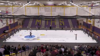 Bergenfield HS "Bergenfield NJ" at 2022 WGI Perc/Winds Monroe Township Regional