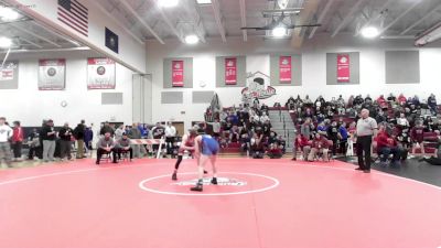 120 lbs Round Of 16 - Andrew (AJ) Nilly, Portsmouth vs Logan Smith, Salem