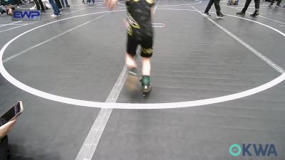 49 lbs Semifinal - Brylen Buckner, Weatherford Youth Wrestling vs Steel Fife, Tecumseh Youth Wrestling