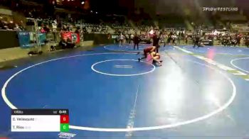 135 lbs Consi Of 8 #2 - Cory Velasquez, Team Tulsa Wrestling Club vs Trae Rios, Lions Wrestling Academy