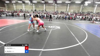 Rr Rnd 2 - Harper McClain, Aztec vs Sholee Atcitty, Sublime Wrestling Academy