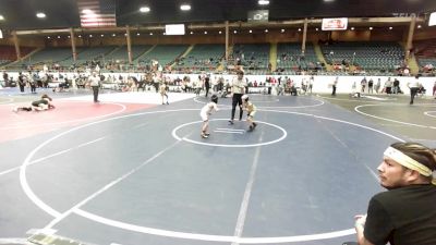 54 lbs Semifinal - Victor Urquijo, Juggernaut Wrestling Club vs Colton Lahoff, Aftermath Eagles JW