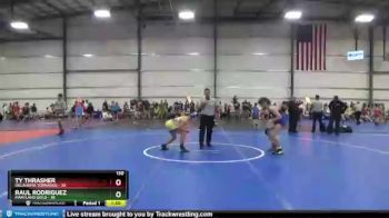 130 lbs Round 2 (6 Team) - Raul Rodriguez, Maryland Gold vs Ty Thrasher, Oklahoma Tornados