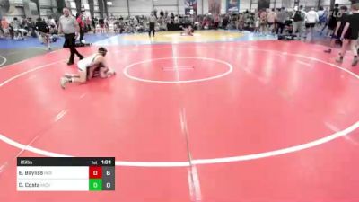 85 lbs Rr Rnd 3 - Ethan Bayliss, Indiana Outlaws Gold vs Dom Costa, Micky's Maniacs Yellow