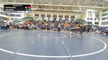 110 lbs Cons. Semi - Mia Green, Helix vs Julyssa Arce, Brawley