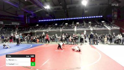 77 lbs Final - Luka Moran, Billings WC vs Tucker Twibell, Touch Of Gold