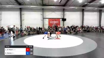 105 kg Final - Lily El Masri, Wyoming Seminary (W) vs Kiara Ganey, BullTrained