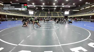 3rd Place - Rj Garden, Middle Township vs Kaiden Proctor, Berkeley Springs