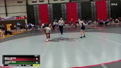 125 lbs Cons. Round 1 - Kaden Rios, Quincy vs Beau Reyes, Unattached