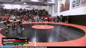 138 lbs Champ. Round 2 - Jayton Decas, Liberty vs Enzo Hernandez, Jefferson