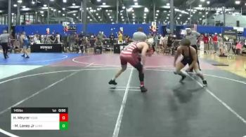 145 lbs Consi Of 8 #2 - Hunter Meyrer, Young Guns vs Mike Loney Jr, Lenny's WC