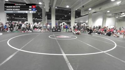 U15 FS - 57 lbs Semis - Mason Milsaps, Boneyard Wrestling Academy vs Austin Schield, Inland Northwest Wrestling Training Center
