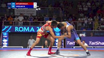 51 kg Final 1-2 - Aytjan Khalmakhanov, Uzbekistan vs Mohammadreza Gholami, Iran