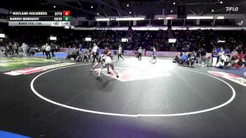 138 lbs Champ. Round 3 - Barish Muradov, Kent Meridian vs Wayland Holmberg, Davenport