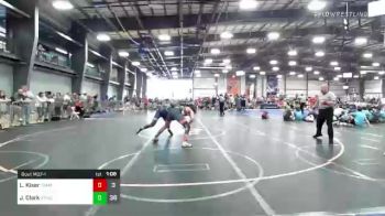 170 lbs Rr Rnd 1 - London Kiser, Team Bro vs Jurius Clark, Shore Thing Wave