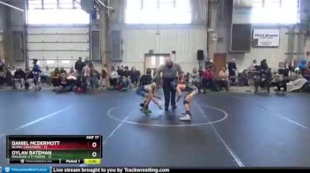 76 lbs Round 4 (8 Team) - Dylan Bateman, Railroad City Riders vs Daniel McDermott, NCWAY Crusaders
