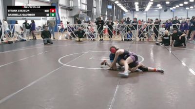104 lbs Round 1 (9am Friday) - Briana Stetson, Misfits vs Gabriella Gauthier, Maryland Gold