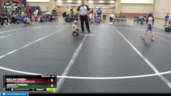 44 lbs Quarterfinal - Adrian Pineiro, Iron Knights vs Kellan Green, Higher Calling Wrestling Club