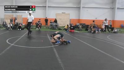 72 lbs Round 1 - Micah Duncan, Westshore vs Oliver Page, Valor Wrestling