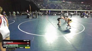 132 lbs Quarterfinal - Ethan Christoffer, Waverly Area Wrestling Club vs Nick Pasutti, Iowa