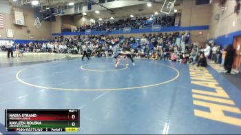 140lbs Cons. Round 2 - Nadia Strand, Westview (Girls) vs Kayleen Rouska, Aberdeen (Girls)