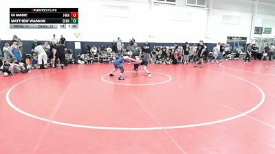 146 lbs Round Robin 1 - Dj Mabie, Front Royal - HS vs Matthew Wasson, Ckwa - Hs