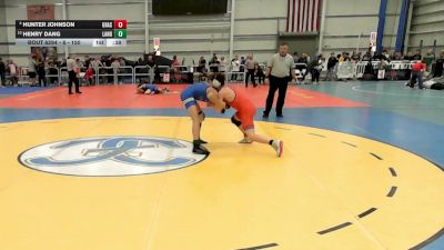 6 - 150 lbs Cons. Round 3 - Hunter Johnson, Grassfield vs Henry Dang, Landstown