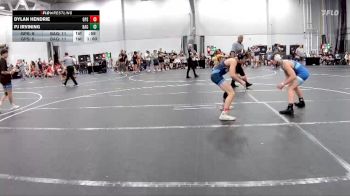 120 lbs Round 2 (4 Team) - Dylan Hendrie, GPS vs PJ Irvining, Broad Axe Gold