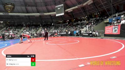 80 lbs Quarterfinal - Paxton Terry, Nebraska Boyz vs Walker Vieyra, Kansas Young Guns