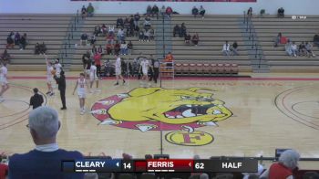 Replay: Cleary vs Ferris State | Nov 15 @ 7 PM