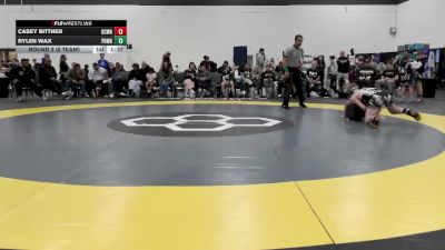105 lbs Round 2 (6 Team) - Rylen Wax, POWA vs Casey Bittner, DC Wrestling Academy