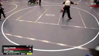 138 lbs 1st Place Match - Isaac Leonard, Minnesota vs Wyatt Wall, Pursuit Wrestling Minnesota