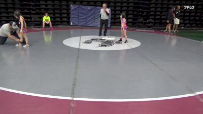 51 lbs Quarterfinal - Blair Dupell, Levittown vs Kennedy Slody, Springville