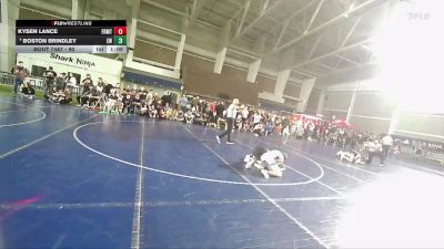 90 lbs Cons. Semi - Kysen Lance, Uintah Wrestling vs Boston Brindley, Elite Wrestling