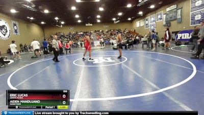 195 lbs Cons. Round 2 - Aiden Mandujano, Sunnyside vs Eric Lucas, Santa Maria