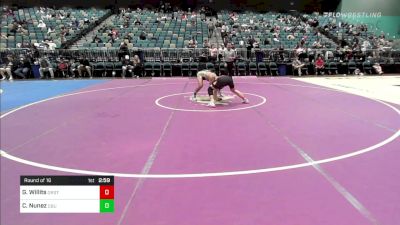 141 lbs Round Of 16 - Grant Willits, Oregon State vs Christian Nunez, California Baptist University