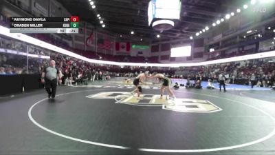 215 lbs Cons. Round 5 - Draden Miller, Kuna vs Raymond Davila, Capital