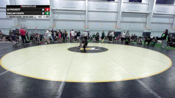 B-60 lbs Final - Aj Puckett, MI vs Dallas Coats, MI