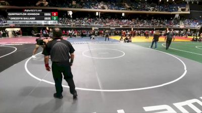 5A 165 lbs Semifinal - Drezdyn Ballard, Amarillo vs Quintraylon Johnson, Dallas Kimball