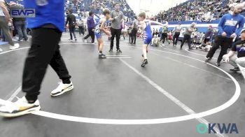 67 lbs Quarterfinal - Carter McManus, Piedmont vs Kingdyn Carter, Choctaw Ironman Youth Wrestling