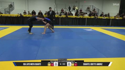 Shantel Odette Ambriz vs Ira Lays Mota Duarte 2026 Pan IBJJF Jiu-Jitsu No-Gi Championship