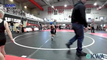 52 lbs Rr Rnd 1 - Pistol Taylor, Sallisaw Takedown Club vs Grasyn Calderon, Runestone