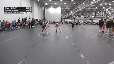 106 lbs Round 1 (4 Team) - Lucas Huntley, Spear WC vs Bentley Jackson, Outlaws HS