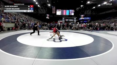 126 lbs Champ. Rd Of 128 - Alois Schlumpf, WI vs Asher Millward, UT